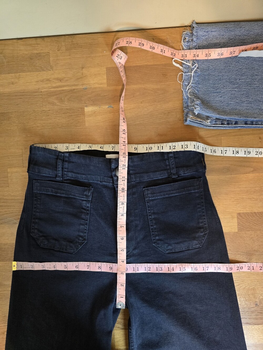Maeve Colette High-Rise Wide-Leg Denim Cropped Jeans 29 - Picture 10 of 12